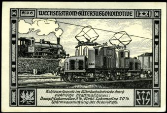 Bitterfeld 75 пфеннигов 1921 год 