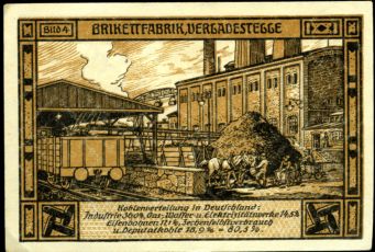 Bitterfeld 50 пфеннигов 1921 год 